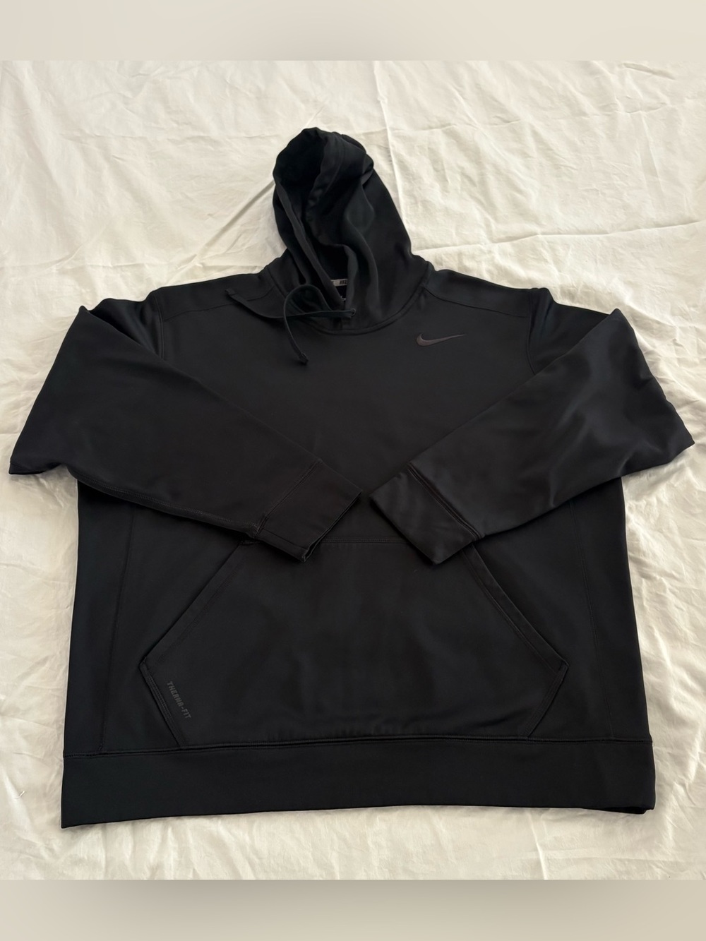 Men’s Nike Therma‑Fit Performance Black Hoodie – Men’s XL